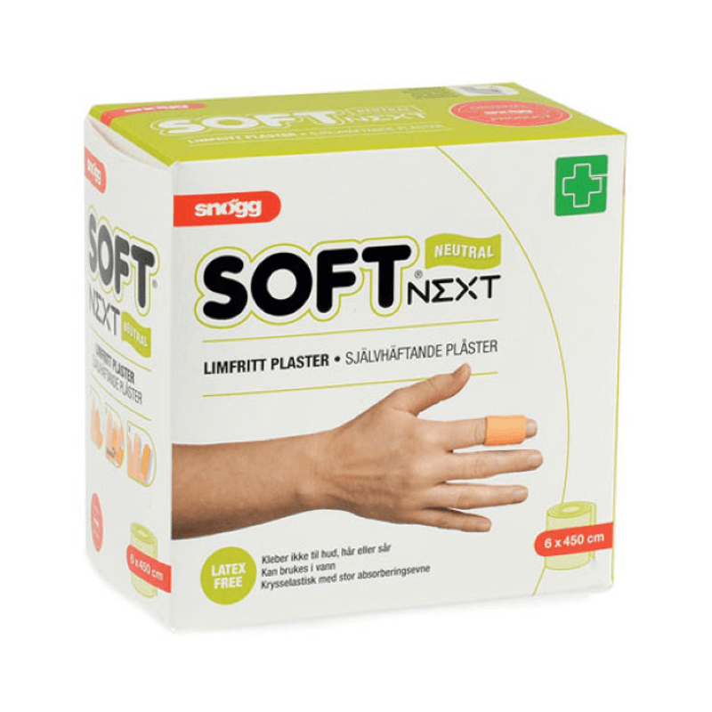 Soft NEXT 6cm x 4,5m - Hudfarget 1stk.