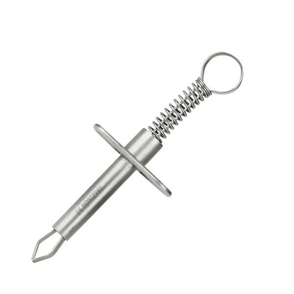 Hovedbilde Flåttfjerner i metall med holder