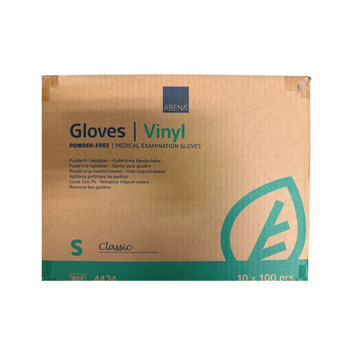 Vinylhanske Abena 100pk S