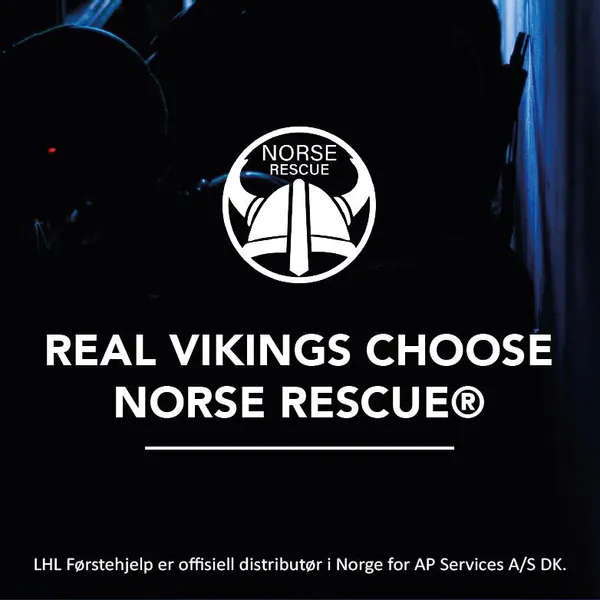 Hovedbilde NORSE RESCUE Traume bandasje 6