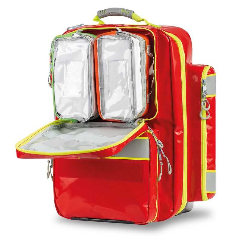 Lifebag rød X-large med innholdslommer