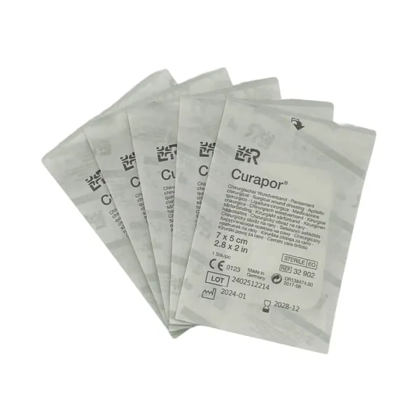 Hovedbilde Kompress med limkant 7 x 5 cm Curapor 5 stk.