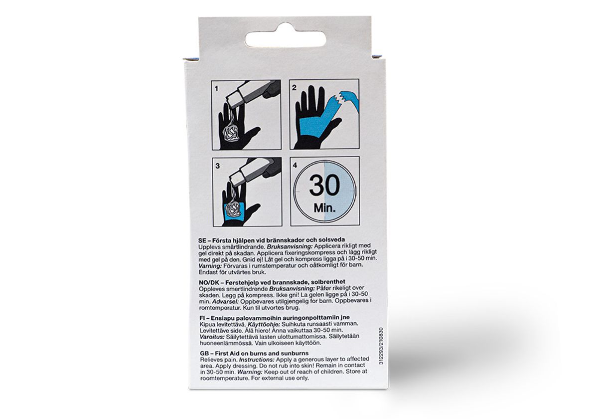 Gel FOR BURNS 59 ml m/kompress