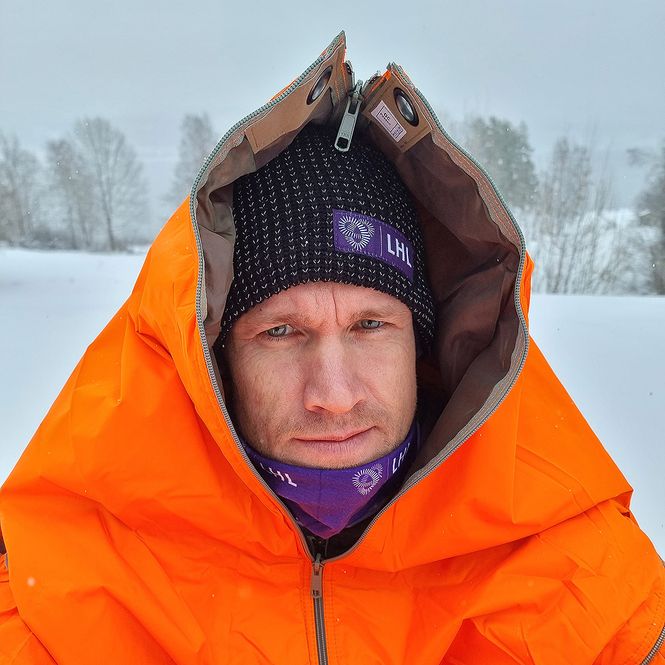 Hovedbilde Jervenduken Hunter Oransje